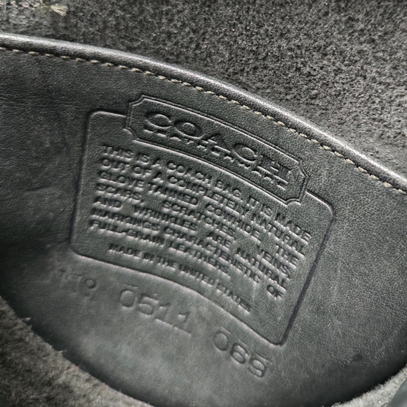 Rare Authentic Vintage Coach Mini Belt Bag in Dark Forest Green - Picture 4 of 8